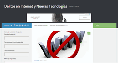 Desktop Screenshot of delitos-informaticos.net