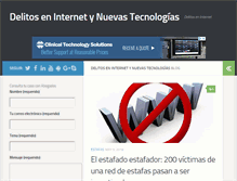 Tablet Screenshot of delitos-informaticos.net